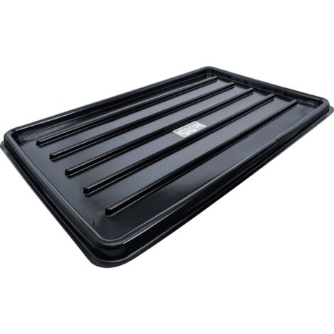 Bgs Technic – Bac de récupération d'huile extra plat 7 l – Résistant aux solvants – Pour motos et scooters – Dimensions 940x630x30mm – SKU 9579 (1/2)