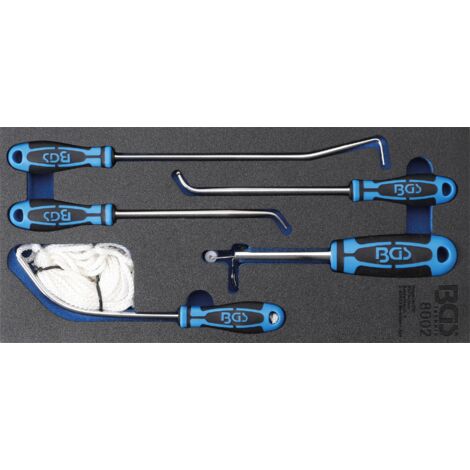 BGS Garniture pour servante d'atelier 1/3 : Jeu d'outils pour pare-brise 5 pièces - 8002 (1/2)