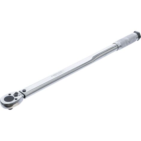 Bgs Technic – Clé dynamométrique 12,5 mm (1/2") 30 - 350 Nm – Signal sonore de couple atteint – Cliquet réversible 24 dents – Longueur 575 mm