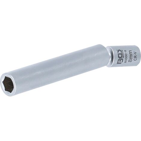 Douille articulée à cardan pour bougies de préchauffage et d’allumage  6,3 mm (1/4")  8 mm (1/4)