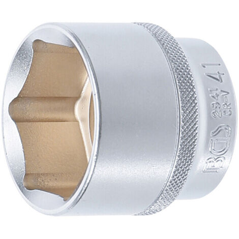 BGS 2941 DOUILLE POUR CLÉ, SIX PANS 12,5 MM (1/2'') 41 MM SIMPLES STANDARD, SCHLÜSSELWEITE (1/4)