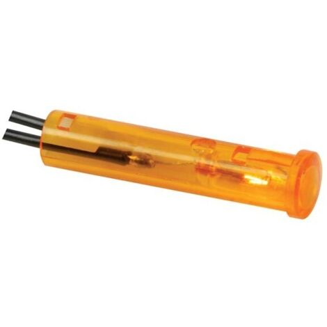 VOYANT ROND 7mm 12V ORANGE CRAF012A RI10322 (1/2)