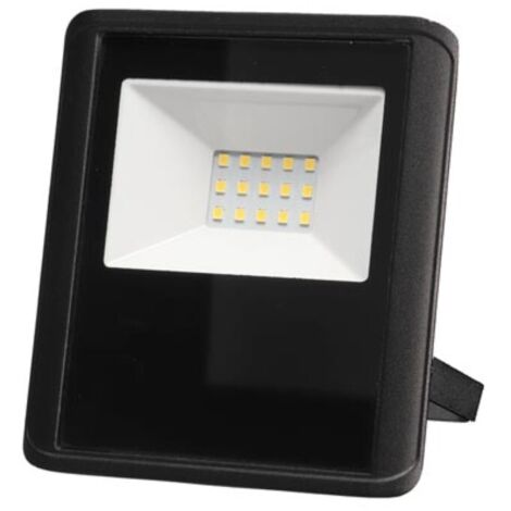 PROJECTEUR LED D'EXTÉRIEUR - 10 W, BLANC - NOIR LEDA7001NW-B (1/4)