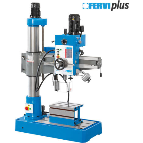 Perceuse radiale pour metal a descente automatique cm4 tr01/180 (1/5)
