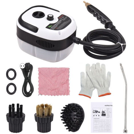 GARRYFIZH Nettoyeur vapeur haute pression multifonction portable 2500 W, température réglable à 6 vitesses, convient aux sols de cuisine et de salle de bain (1/5)