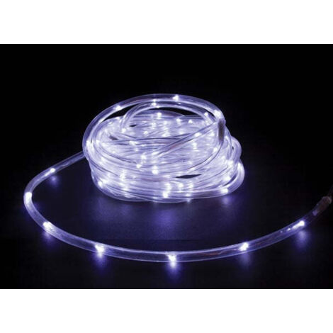 MICROLIGHT LED - 6 M - 120 WHITE LAMPS - TRANSPARENT WIRE - 12V MC-LED-TUBE-6-W (1/4)