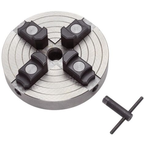 Mandrin a 4 griffes 150 mm 1/8-8 tpi pour tour bois Fervi 0751/P