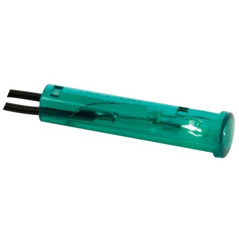 VOYANT ROND 7MM 12V VERT VELLEMAN CRAF012V (1/2)