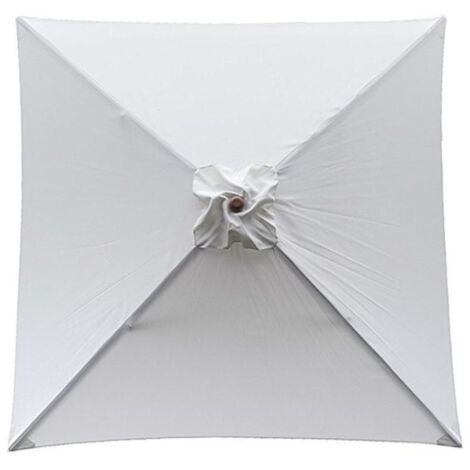 GARRYFIZH Housse de rechange pour parasol, 4 baleines, 22m, imperméable, anti-UV, tissu de rechange, beige (1/5)