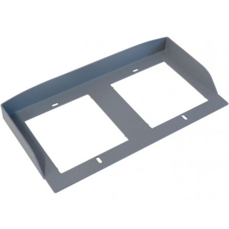 Visière de boîtier à encastrer pour 1 module x 2 60020530 (1/2)