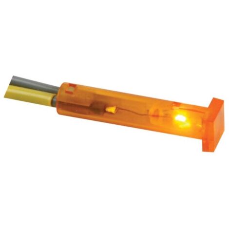 Voyant Carre 7 X 7mm 220v Orange (1/2)