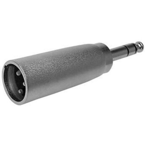 Xlr Male 3 Broches Vers Fiche Jack Male 6 35mm Stereo (1/2)