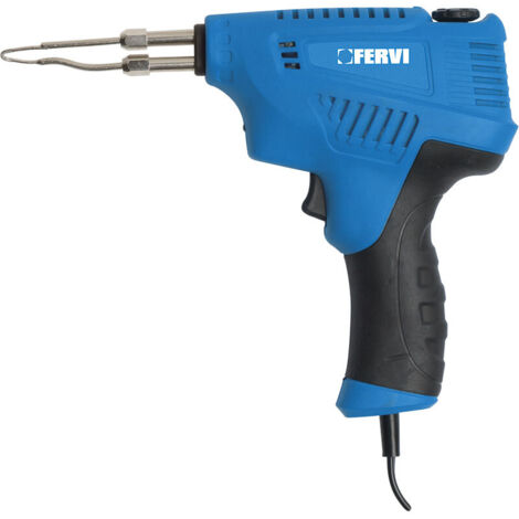 230V KIT PISTOLET FER À SOUDER PYROGRAPHE SOUDEUR MULTIFONCTION 200W FERVI 0443