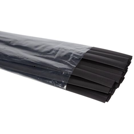 Gaine Thermoretractable 2:1 - 9 5mm - Noir - 25 Pcs (1/2)