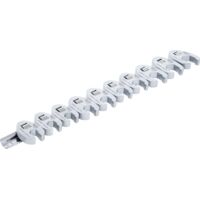 BGS Jeu de clés à ergots, entraînement carré intérieur 10 mm (3/8") SW 10 - 19 mm 10pcs - 1756