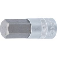 BGS Douille à embouts, longueur 70 mm, 12,5 mm (1/2") six pans intérieurs 22 mm