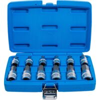 Bgs Technic – Jeu de douilles à embouts 12,5 mm (1/2") – 12 pièces – Six pans intérieurs 5-22 mm – Acier chrome-vanadium – Ajustement précis