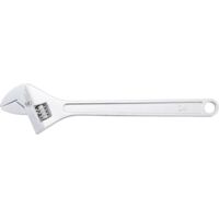 Bgs Technic – Clé à molette 600 mm – Largeur d'ouverture 62 mm – Traitement chromé poli – Pour espaces confinés et travaux de précision