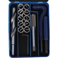– Kit de réparation de filetage M14 x 1,5 – 14 pièces – Tarauds HSS-G et forets – Pour réparation filetages endommagés – 9430