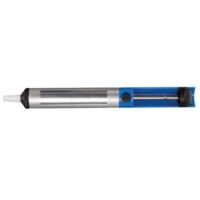 Velleman – Pompe à dessouder puissante 194 mm – Poignée en aluminium – Haute puissance d'aspiration pour soudures précises – Corps en ABS