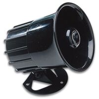 Velleman – Sirène d'alarme 125 dB – Alimentation 6-12V – Autonomie 6h – Fréquence 0.9-4kHz – IP50 pour environnements difficiles