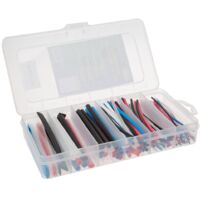 Velleman – Gaine thermorétractable multicolore 10 cm – Lot de 170 pièces – Ø1 à Ø9 mm – Rétro-rétractable à 90 °C – Ignifuge et étanche