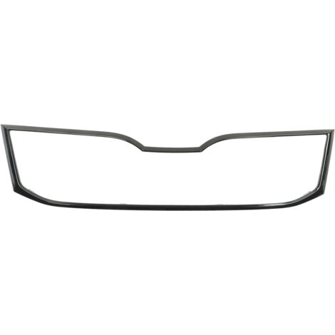 Eosnow Couvercle de garniture de contour de calandre avant, cadre de calandre supérieur de pare-chocs de remplacement pour Octavia 5E Facelift