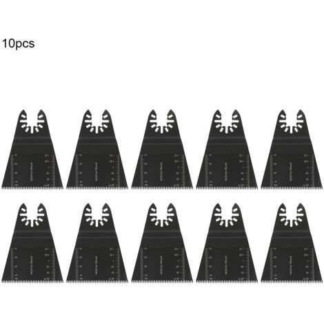 GARRYFIZH Lot de 10 lames de scie oscillantes universelles en acier au carbone de 65 mm (1/5)
