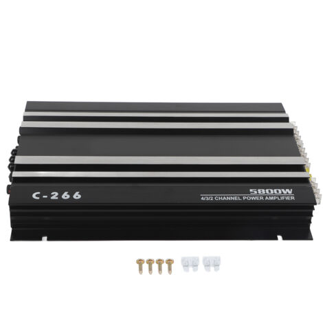 5800W 12V Amplificateur de voiture haute puissance Hi Fi Portable Audio Stereo Sound Subwoofer (1/5)