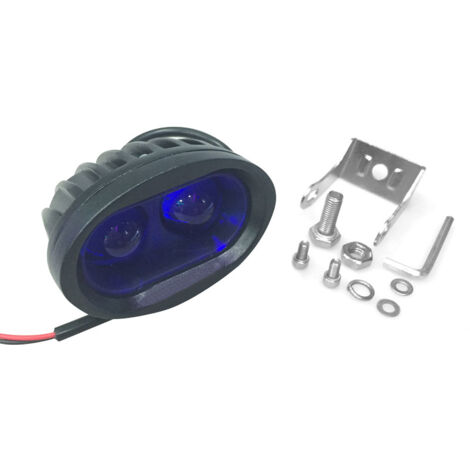 Projecteur de sécurité LED pour chariot élévateur, 20W, en alliage d'aluminium, Spot de travail 10V-30V pour voiture, moto, camion (1/5)