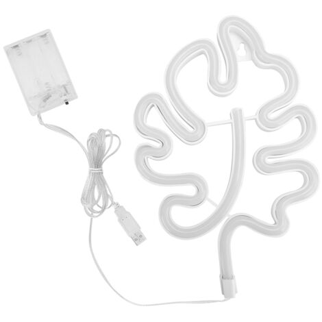 Lumière LED suspendue en forme de feuille d'arbre Unique, veilleuse décorative pour fête, décoration de la maison (1/5)
