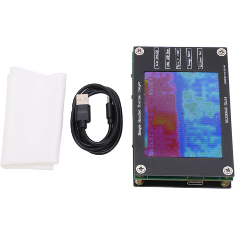 Eosnow – Imageur thermique infrarouge numérique portatif – Plage de mesure -40 à +300 ℃ – Écran LCD 2,8 pouces – Détection température corporelle (1/5)