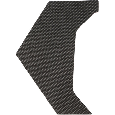Garniture de tableau de bord UTV en Fiber de carbone, Surface lisse légère de remplacement pour Polaris RZR PRO XP 2021 + (1/5)