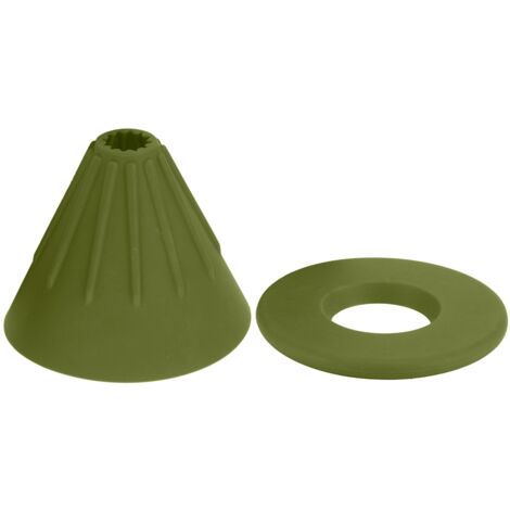 Filtre à café en résine de silicone réutilisable, filtre goutteur, accessoire de Machine à café pour la maison et l'extérieur, vert (1/5)