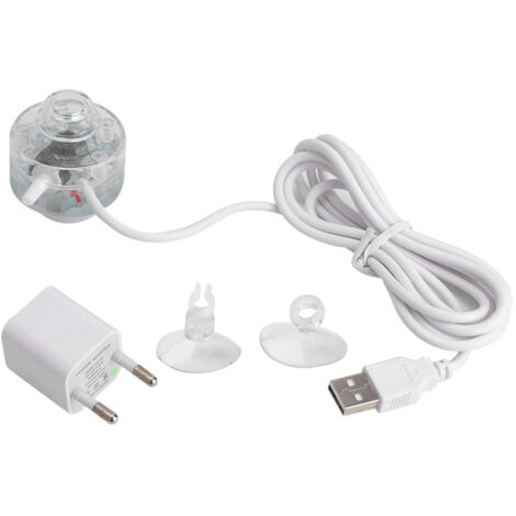 Lampe de décoration d'aménagement paysager Submersible imperméable d'aquarium de lumière de bulle d'aquarium sous-marine EU (1/5)