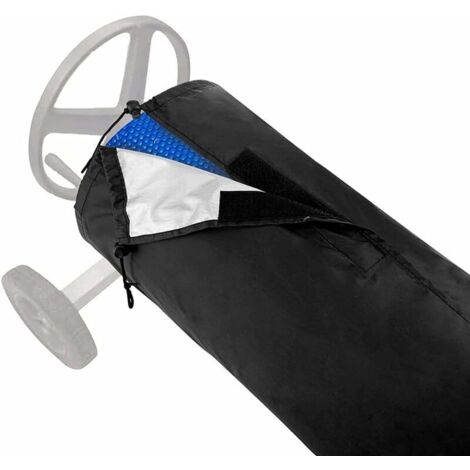 Bâche de protection solaire 210D pour piscine hors sol, bobine solaire d'hiver et couverture de protection (610x96cm) (1/5)