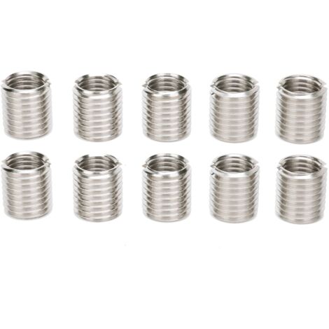 Jeffergarden Manchon de réparation de Conversion de fixation de filetage d'écrou d'insertion, vis M16 femelle et M20 mle 10 pièces (1/5)