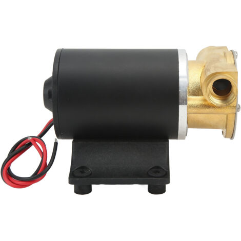 Pompe de cale à turbine auto-amorante 6GPM, pompe à eau de mer pour décharge d'eau de cale de bateau 12V 14,0a (1/5)
