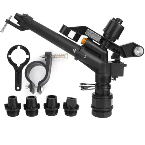 Eosnow Arroseur à bras basculant rotatif à 360 degrés, filetage femelle DN25 de 1,5 à 1 pouce, réglable, pour irrigation agricole (1/5)