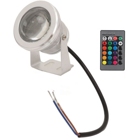 L'étang de LED allume les lumières submersibles changeantes de couleur d'IP68 12V RVB pour la fontaine de piscine (1/5)