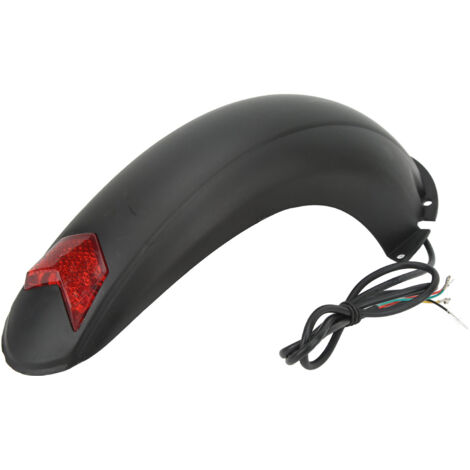 GARRYFIZH Garde-boue arrière de Scooter électrique de 10 pouces avec accessoire de remplacement de garde-boue de Scooter de lumière rouge de lampe (1/5)