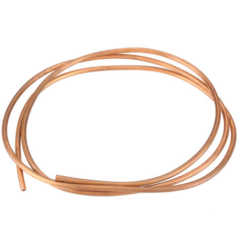 Tube de bobine de cuivre souple T2 de 2m, ID de tuyau de 4mm OD 6mm d'épaisseur 1mm pour la réfrigération (1/5)