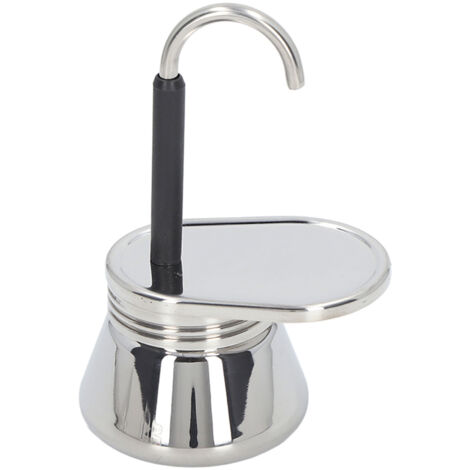 Cafetière italienne légère en acier inoxydable à bec unique pour le camping en plein air (1/5)