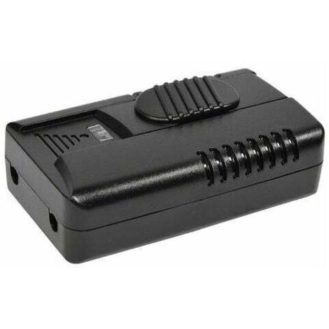 Ahlsen – Variateur à pied à curseur 150W 230V noir – Compatible LED – Protection par fusible 1,6A – Installation facile sur prise standard