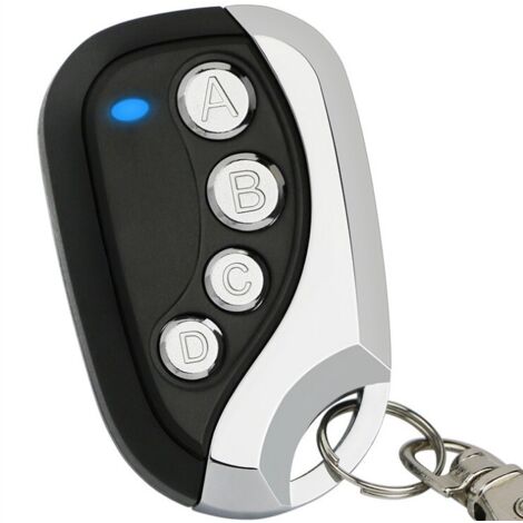 2Pcs Télécommande Universelle Copieuse Remote, Alarme et Lumière en Une Seule Télécommande - Signal 433 Mhz (1/5)