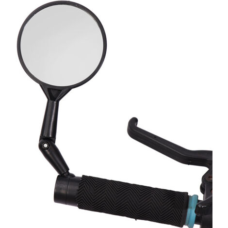 SJLERST Rétroviseur de vélo Miroirs de Vélo Vélo Cyclisme Rétroviseurs Réglable Rotatif Guidon Monté Verre Miroir Convexe pour Montagne Vélo de Route (1/5)