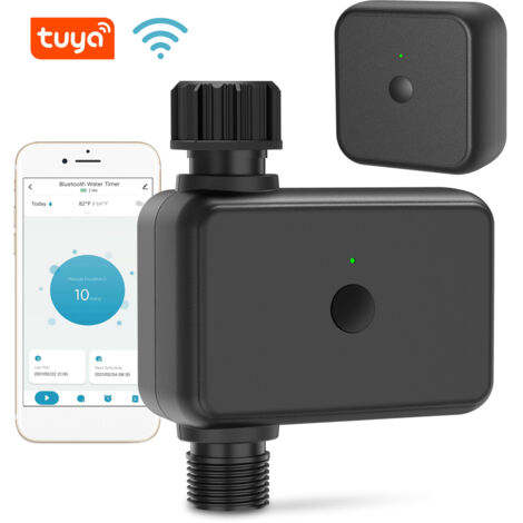 Vanne intelligente WiFi ECF-SOP10W pluie retardée 2xAA non inclus (1/5)