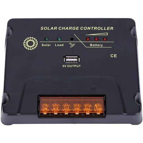 Contrôleur de chargeur solaire MPPT, contrôleur de panneau solaire 12V/24V 20A carte de commande CPY contrôleur de décharge de Charge régulateur de batterie solaire à puce unique (1/5)