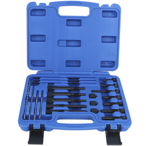 Sjlerst – Extracteur de bougie de préchauffage M8 M10 – Kit complet avec 7 guides de perçage – Acier haute qualité – Extraction rapide sans démontage