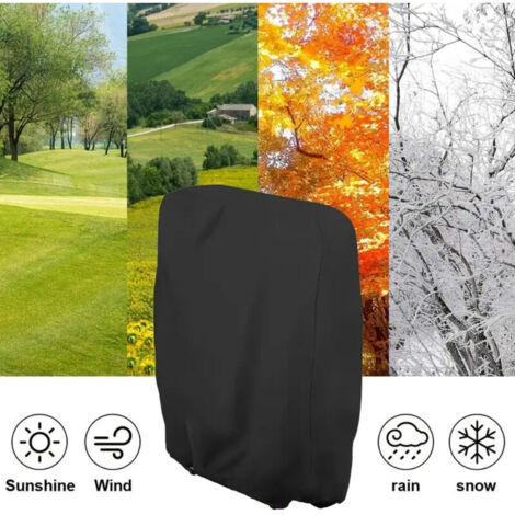 Housse de Protection pour Chaise Longue Pliante,Housse Relax Jardin pour Fauteuil Relax,Housse Relax Jardin Oxford pour Fauteuil Relax,Anti-poussière,Imperméable,Anti-UV (207134cm) (1/5)